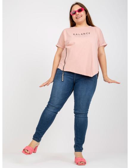 Dámské tričko s nápisem MITA růžové