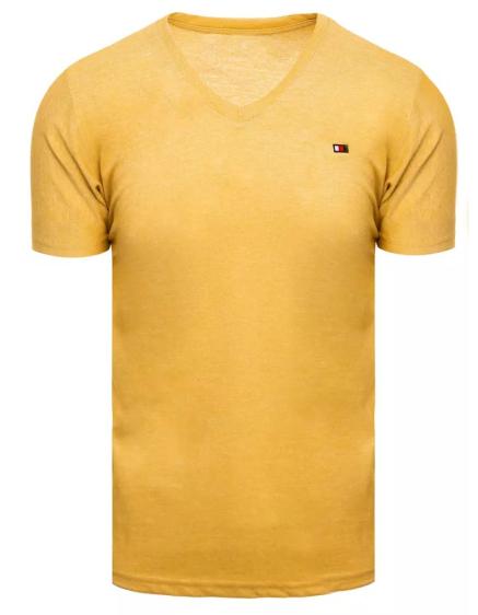 Pánské tričko KETA žluté