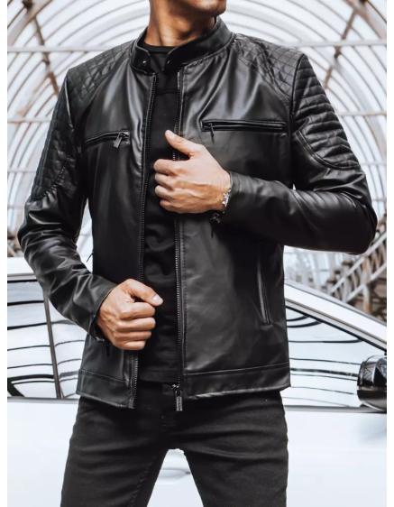 Pánská bunda kožená LUCA černá Pánská bunda kožená LUCA černá