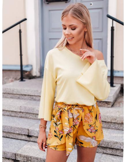 Levně Dámská halenka KESHIA žlutá