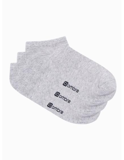 Pánské ponožky CAREY šedé 3-pack