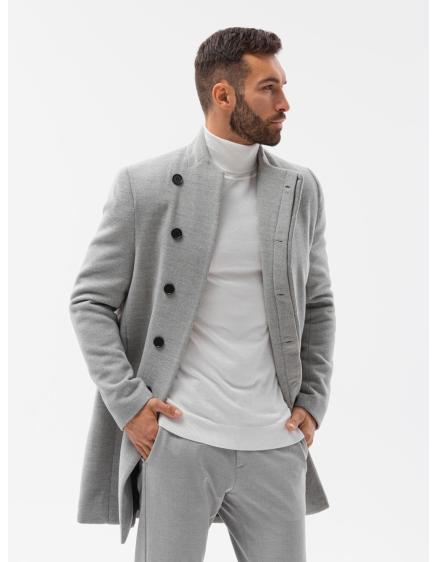 Pánský kabát ASHTON grey melange