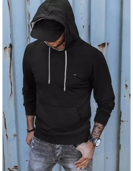 Pánská mikina s kapucí HOODIE černá