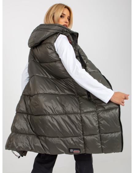 Levně Dámská vesta FRESH MADE khaki