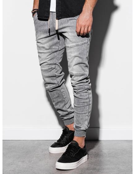 Pánské džíny joggers P551 šedé