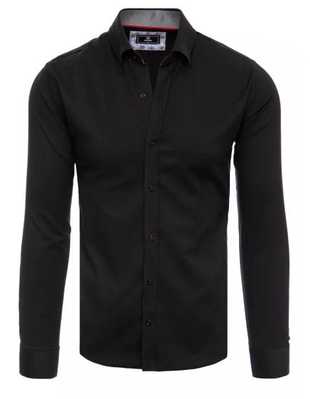 Pánská košile elegantní AUSTIN černá