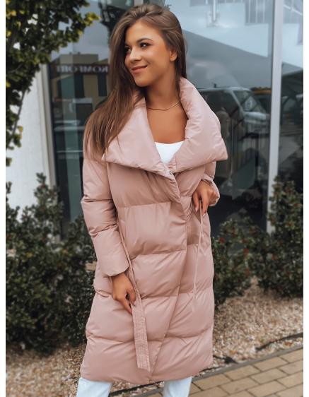 Dámský kabát/kabát FAVI růžový