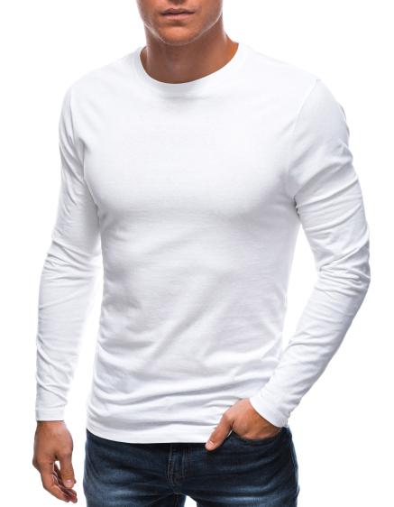 Pánské tričko s dlouhým rukávem ENOCH bílý
