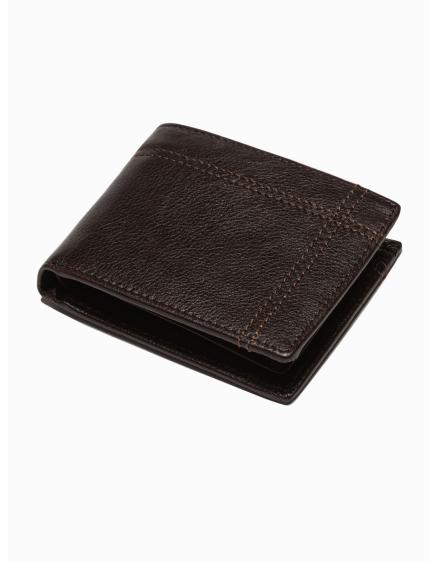 Pánská kožená peněženka A790 hnědá