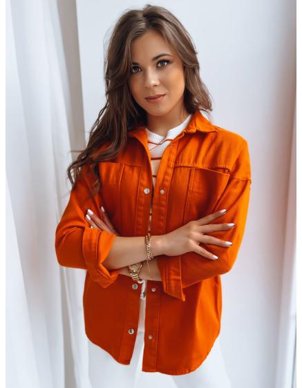 Dámská košilová bunda CALIFORNICATION oranžová