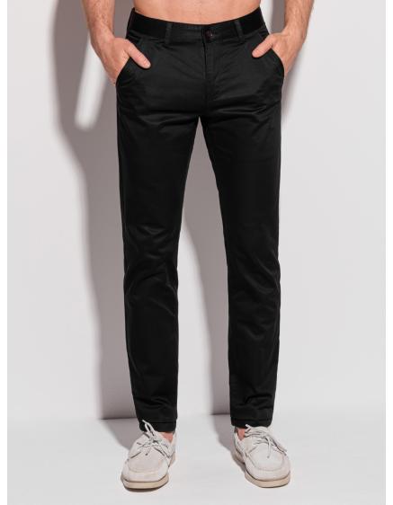 Pánské kalhoty chino P1339 černé