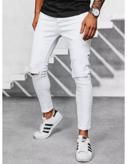 Pánské džínové kalhoty IMOS bílé