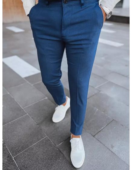 Pánské kalhoty chinos AB7 tmavě modré