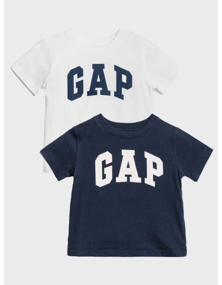 Dětská trička GAP logo, 2 ks