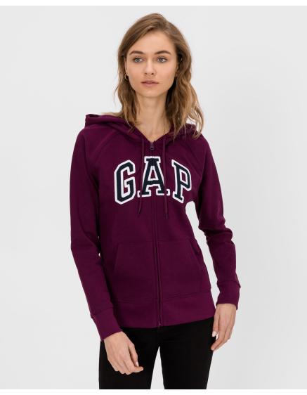 Mikina GAP logo zip fleece
