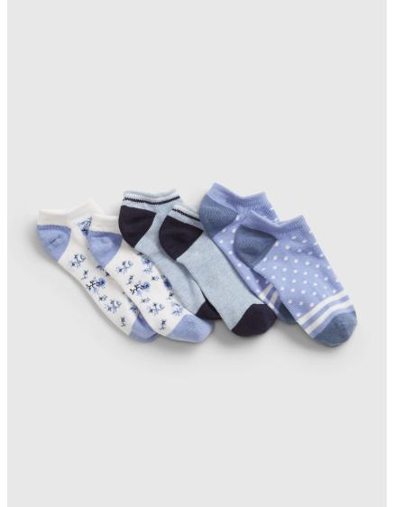 Dětské ponožky print, 3 páry