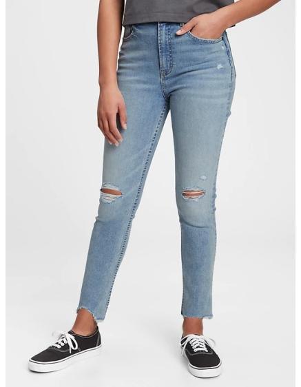 Levně Teen džíny sky high rise skinny ankle