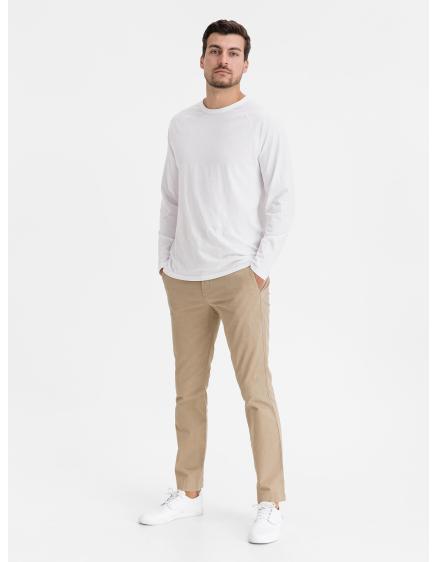 Kalhoty essential khaki skinny fit GapFlex