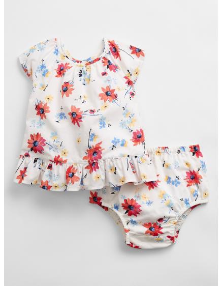 Levně Baby body floral set