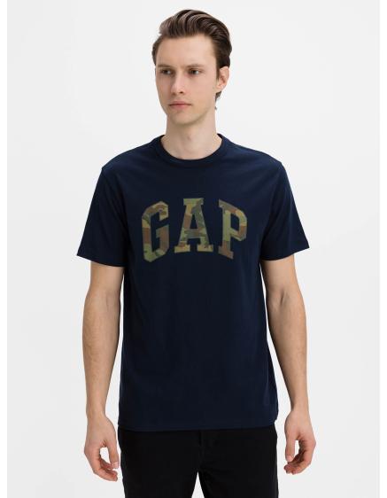 Tričko GAP logo v-ss camo arch