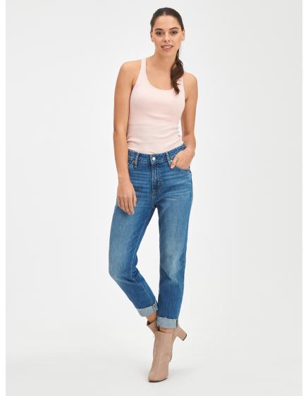 Levně Džíny universal slim boyfriend mid rise